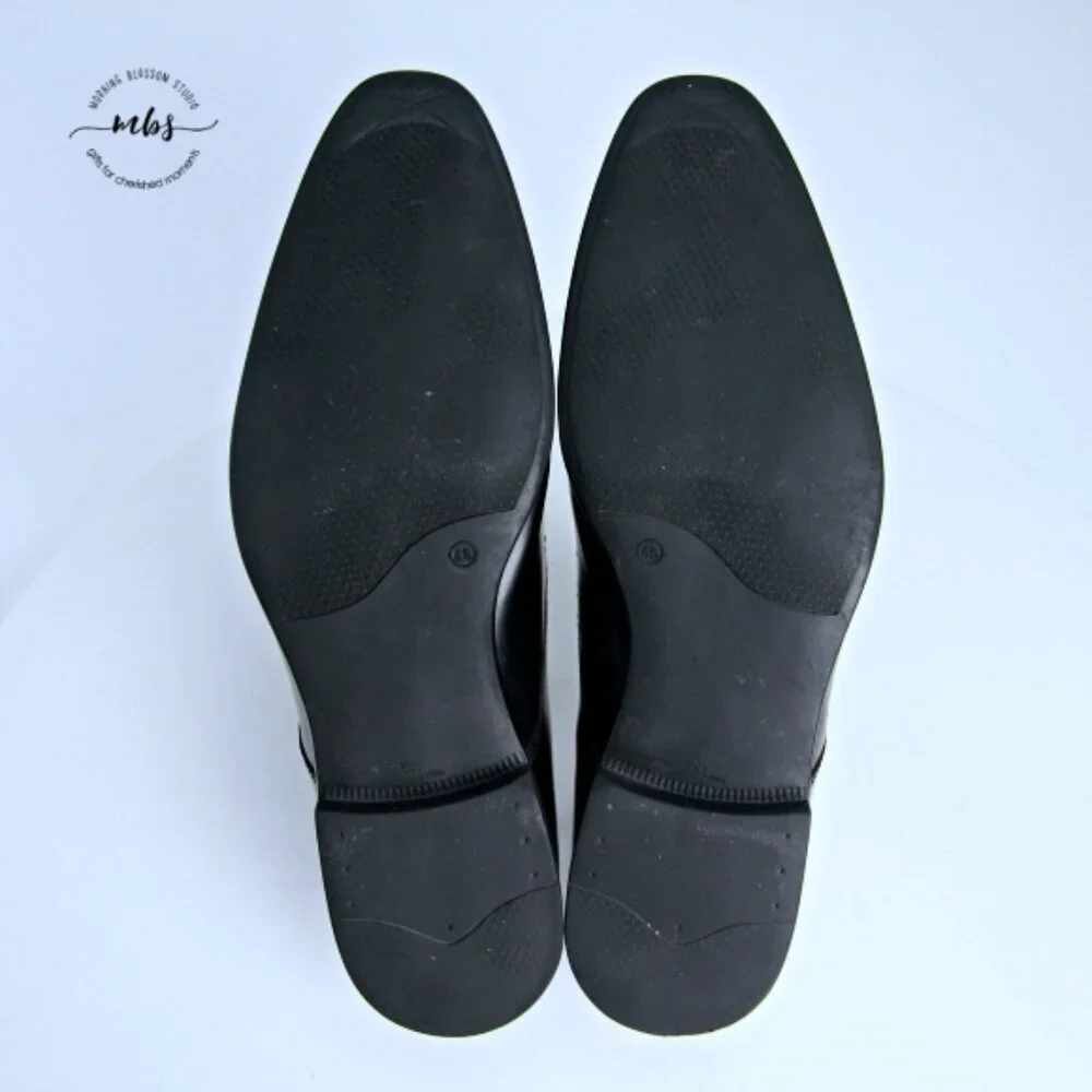 The‎ Rail Leather Cap Toe Derbys Black Men 11.5